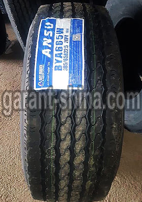 Ansu BYA685W (руль/прицеп) 385/65 R22.5 160K 20PR - Фото протектора с этикеткой